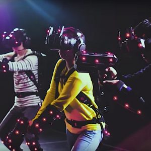 'Ghost In The Shell' VR arkade spil er en fire mode fire ildkamp