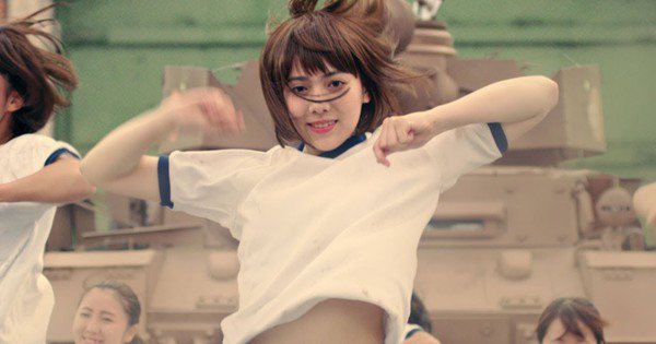 Girls & Panzer franchisens live-action reklame video