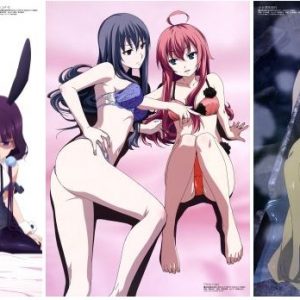 Megami Magazine december 2017 plakater