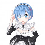 2. Rem (Re:Zero)