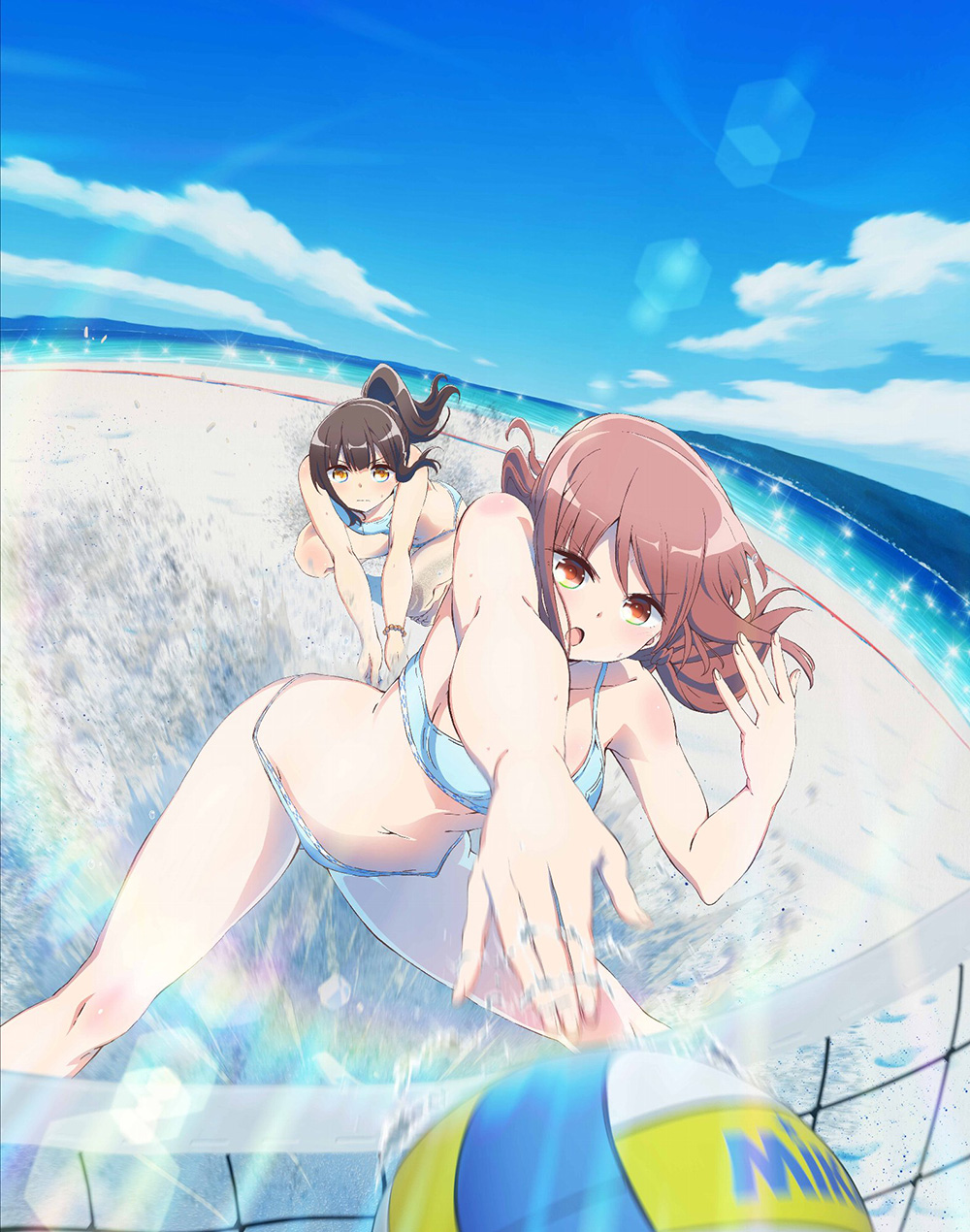 "Harukana Receive" beach volleyball anime billeder