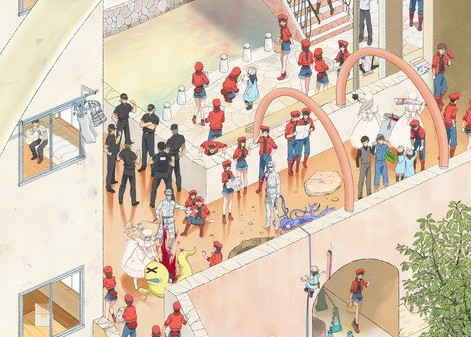 "Cells at Work!" manga lavesTV anime til juli