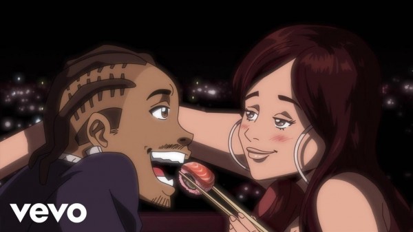 Tyga går anime stil i sin “Boss Up” musik video