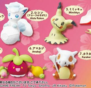 Pokemon – BIG Eraser Figure Vol.2 Alola e Youkoso! 8Pack BOX (CANDY TOY)