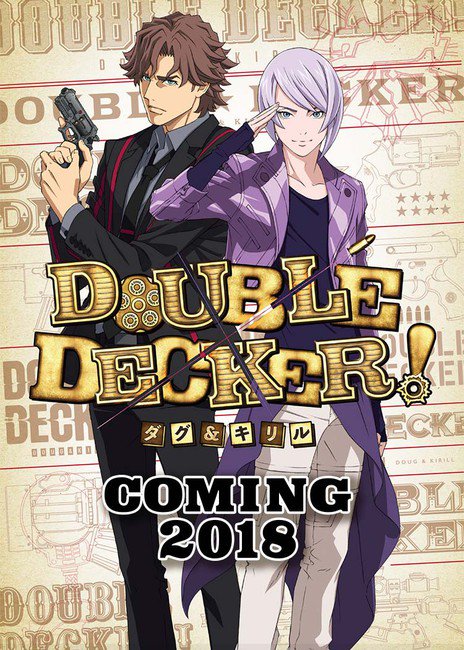 Double Decker! Anime Video fremviser hoved rollernes stemmer