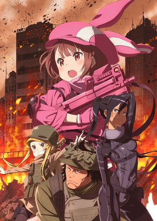 Sword Art Online: Alternativ Gun Gale Online anime trailer fremviser Eir Aois åbnings tema