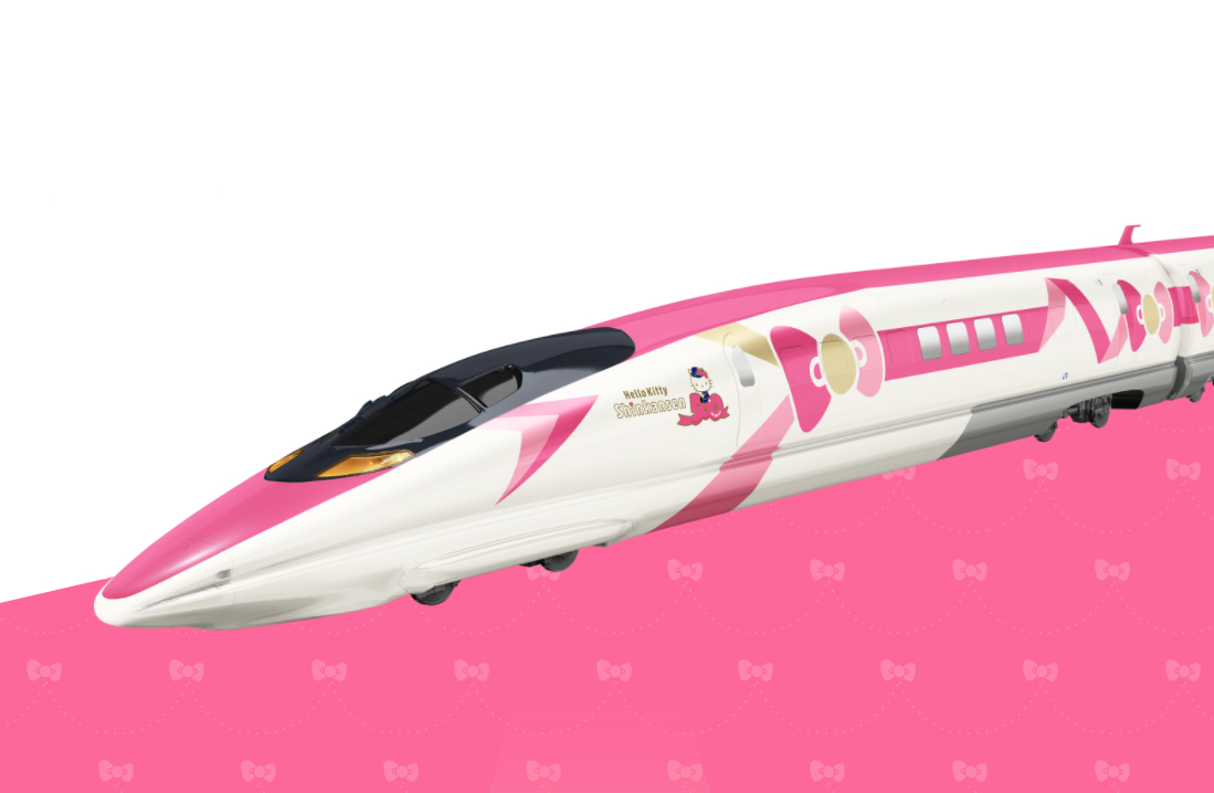 Hello Kitty højhastigheds tog