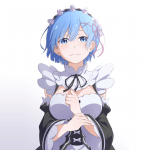 1. Rem (Re:Zero -Starting Life in Another World-) – 376