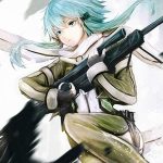 7. Sinon/Shino Asada - Sword Art Online II - 192