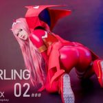 KaYa som Zero Two (Darling in the Franxx) cosplay