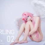 KaYa som Zero Two (Darling in the Franxx) cosplay