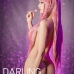 KaYa som Zero Two (Darling in the Franxx) cosplay