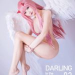 KaYa som Zero Two (Darling in the Franxx) cosplay