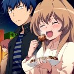 2. Ryuuji Takasu x Taiga Aisaka – Toradora