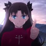 6. Tohsaka Rin (Fate/stay night)