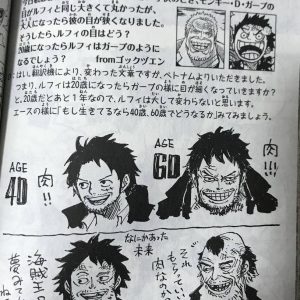 Eiichiro Oda tegner One Pieces Luffy og Ace som ældre