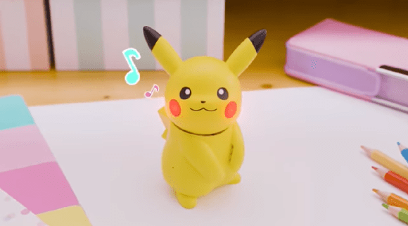 Talende robot Pikachuer