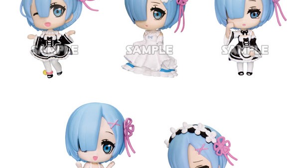 Re:ZERO -Starting Life in Another World- Rem ga Ippai Collection Figure vol.2 6Pack BOX