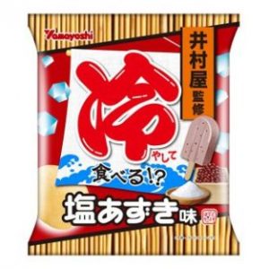 Kold sød bønneis slik aroma kartoffelchips med salt