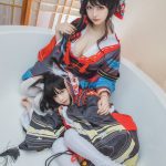 Fusou and Yamashiro [Azur Lane] cosplays