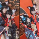 Fusou and Yamashiro [Azur Lane] cosplays