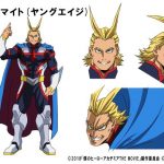 My Hero Academia: Two Heroes film unge All Might og fest tøj designs