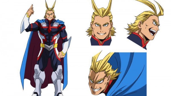 My Hero Academia: Two Heroes film unge All Might og fest tøj designs