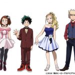 My Hero Academia: Two Heroes film unge All Might og fest tøj designs