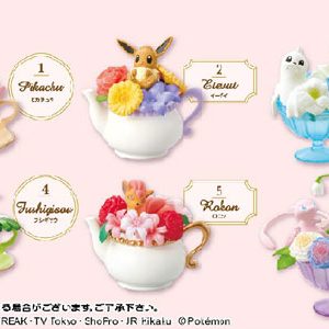Pokemon – Floral Cup Collection 6Pack BOX (CANDY TOY)