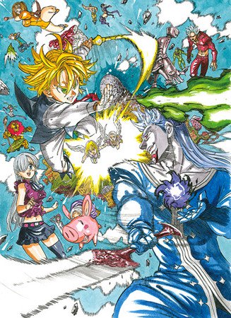 The Seven Deadly Sins anime film trailer fremviser Nogizaka46 sang