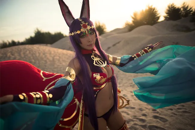 Caster of Midrash, Queen of Sheba (Fate/Grand Order) cosplay