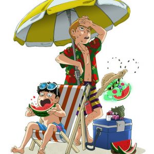 Mob Psycho 100 II på stranden i nyt billede