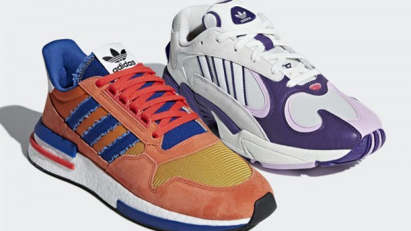 Adidas første Dragon Ball sneakers er Goku og Frieza