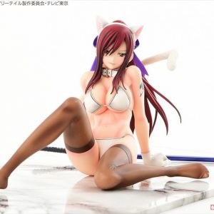 Fairy Tail – Erza Scarlet White Cat Gravure Style 1/6 Figur