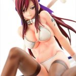 Fairy Tail - Erza Scarlet White Cat Gravure Style 1/6 Figur