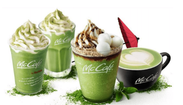 McDonald's Japan får flere produkter med matcha