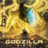 Afsluttende Godzilla anime film trailer med tema-sang med XAI