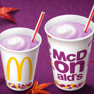 McDonald’s Japan får lilla kartoffel shakes