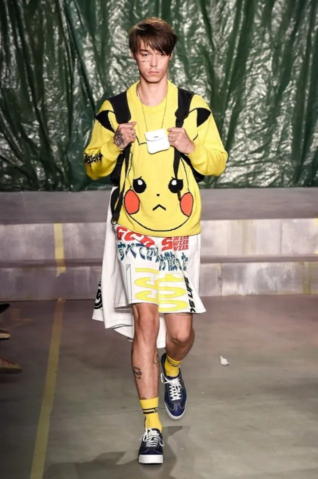 Pokémon blev fremvist på Milan Fashion Week