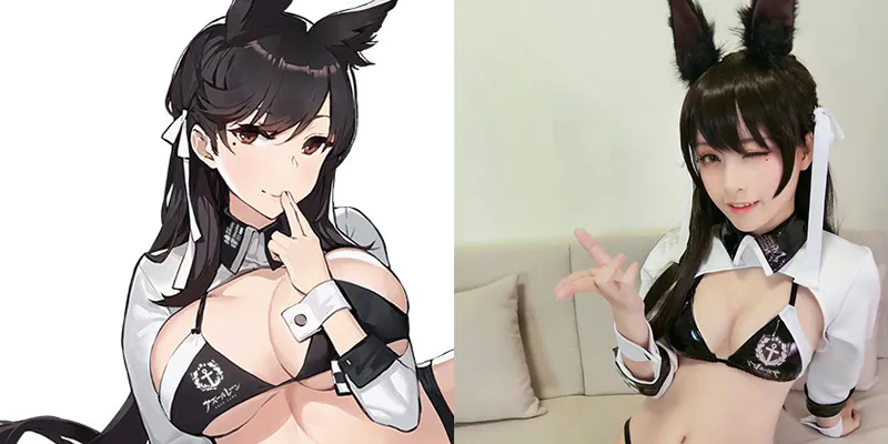 Atago Race Queen (Azur Lane) Cosplay af Hoshino Saori