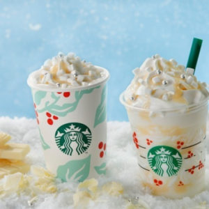 Starbucks Japan får White Chocolate Snow Frappuccino til Jul