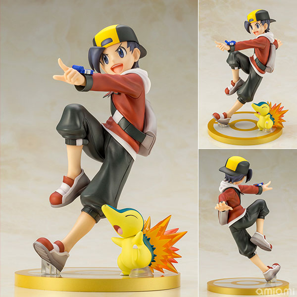 ARTFX J "Pokemon" Series Ethan with Cyndaquil 1/8