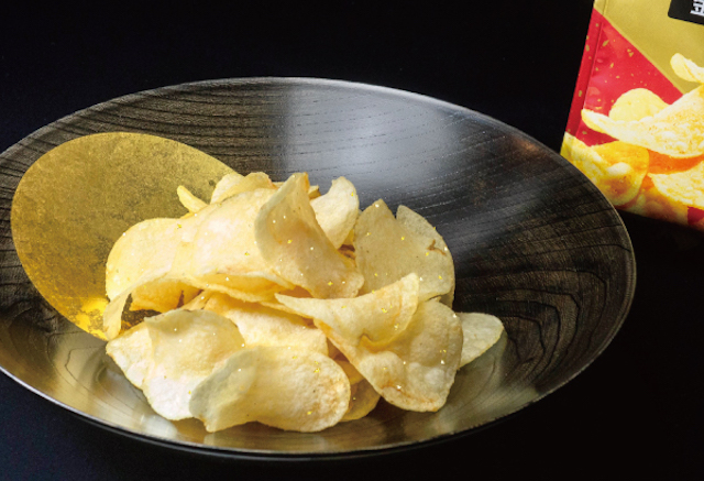Koikeya luksus chips med ægte guld