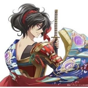 Kochoki: Wakaki Nobunaga original TV af anime folkene bag Hakuōki anime serien