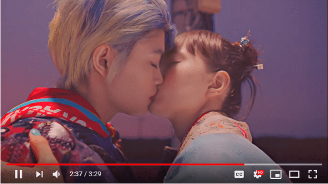 Shiseido Japan reklame med homoseksuelle kys vinder pris
