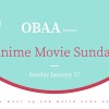 OBAA - Anime Movie Sunday 27.1.2019