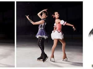 Russiske Olympiske skøjteløbere cosplayer Madoka