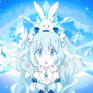 Snow Miku 2019 tema sang “Ai” af DECO*27
