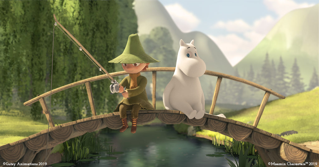 Den ny Moominvalley animations-serie får premiere i Japan til april