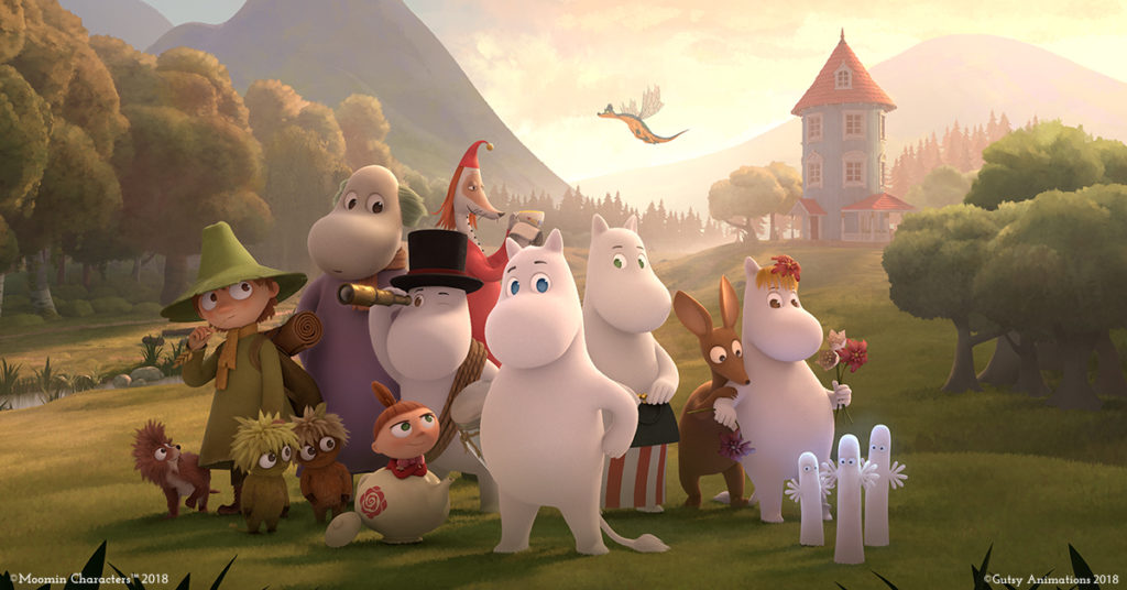 Den ny Moominvalley animations-serie får premiere i Japan til april